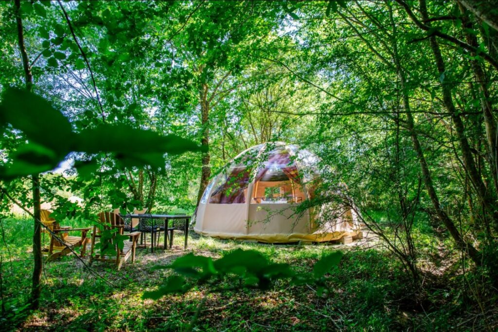 hebergement insolite - hiddenstays - bulle insolite